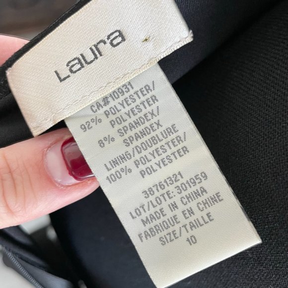 LAURA open back halter cocktail dress - Picture 5 of 5